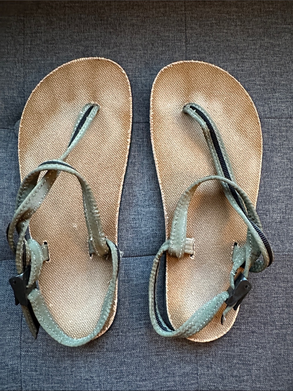 Earth Runners Alpha Barefoot Minimalist Vibram Sandals 8.5W Earth Grip